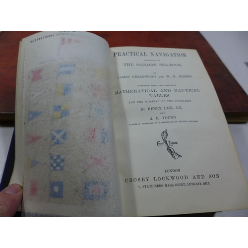 308 - A PRACTICAL SHIP BUILDING BY CAMPBELL HOLM, DATED 1908 VOLUME TWO, BEARS ISAAC PIMBLOTT AND SONS, NO... 