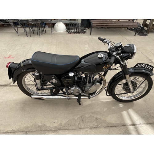 1301 - A 1953 AJS 350CC G3LS MOTORBIKE, IMMACULATE CONDITION IN FULL BELIEVED IN RUNNING ORDER AND READY TO... 
