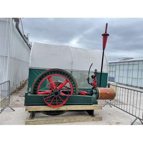 1250 - A BEAM ENGINE BY MANLOVE ALLIOTT & CO LTD. ENGINEERS OF NOTTINGHAM NAMED KATHLEEN, PREVIOUSLY OWNED ... 