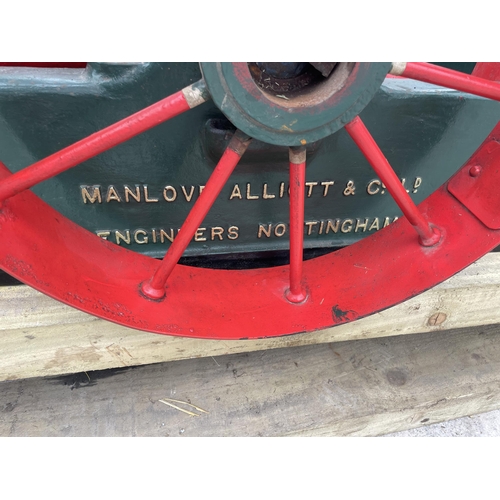 1250 - A BEAM ENGINE BY MANLOVE ALLIOTT & CO LTD. ENGINEERS OF NOTTINGHAM NAMED KATHLEEN, PREVIOUSLY OWNED ... 