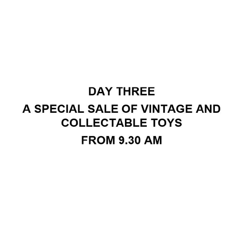 2800 - DAY THREE - VINTAGE AND COLLECTABLE TOYS - LOTS BEING ADDED DAILY