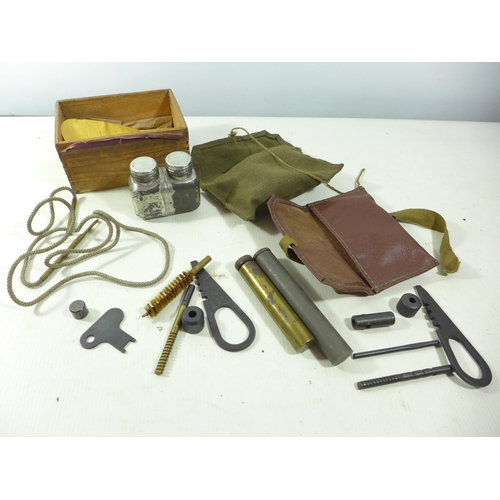 336 - TWO GUN CLEANING POUCHES ETC