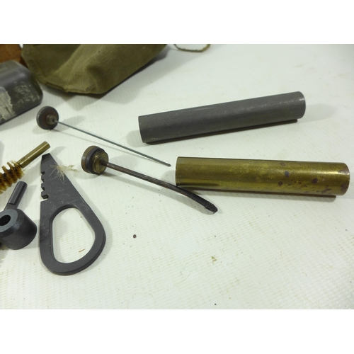 336 - TWO GUN CLEANING POUCHES ETC