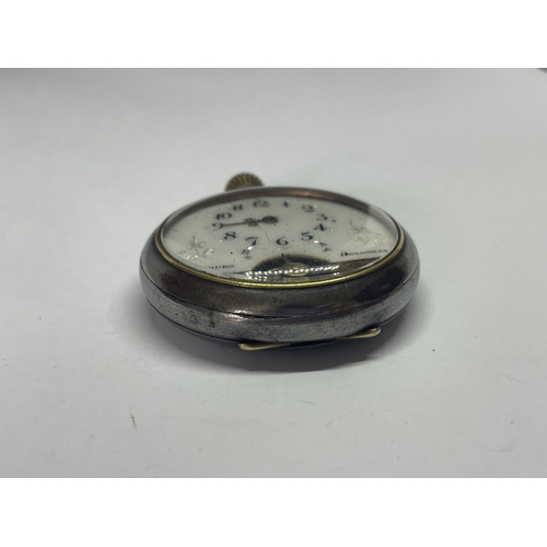 608 - A POCKET WATCH WITH VISUAL ESCAPEMENT