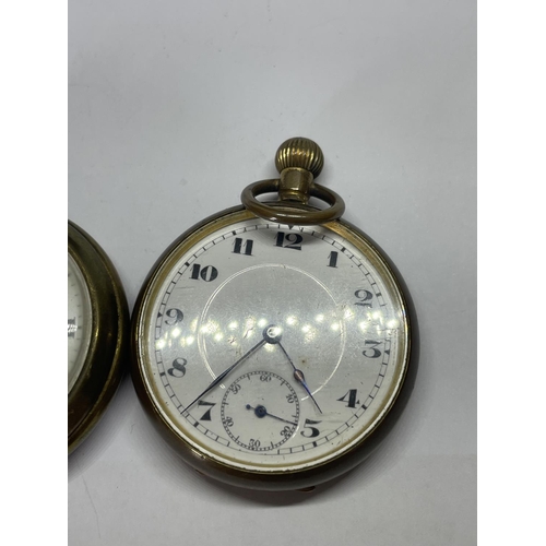 619 - TWO POCKET WATCHES