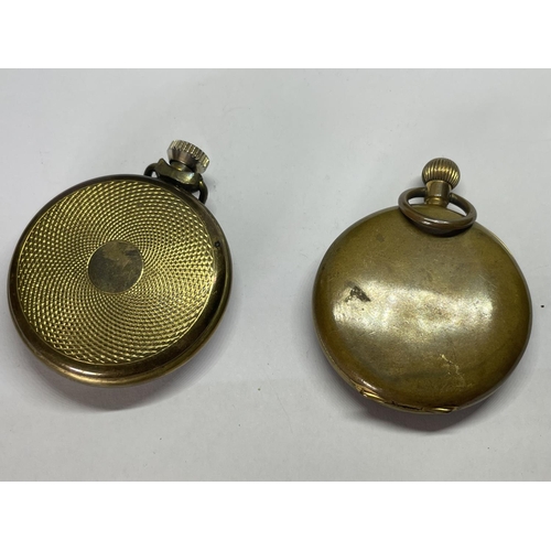 619 - TWO POCKET WATCHES