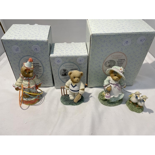 187 - THREE BOXED LIMITED EDITION CHERISHED TEDDIES