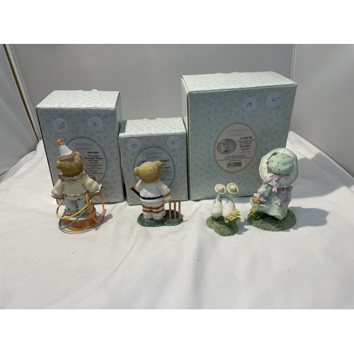 187 - THREE BOXED LIMITED EDITION CHERISHED TEDDIES