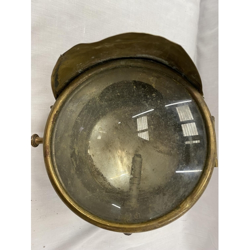 12 - A WILLOCO-BOTTIN BRUXELLES BREVETE PATENT NO 21048/19 BRASS PRE WW1 HEADLAMP