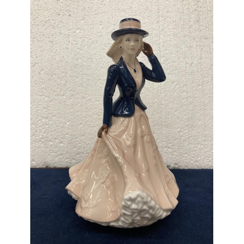 715 - A ROYAL WORCESTER LIMITED EDITION OF 1200 LES PETITES FIGURINE 