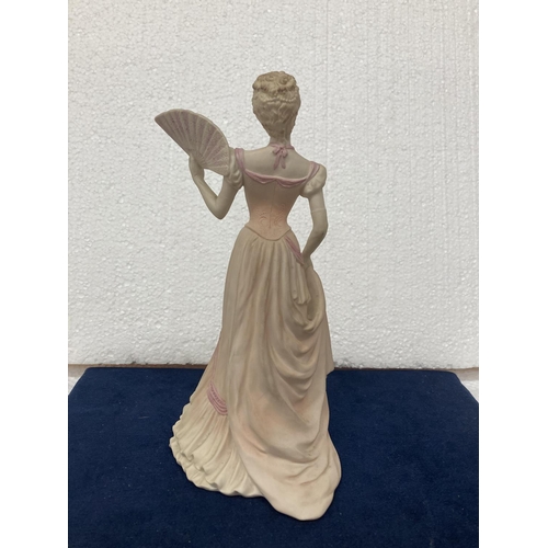 721 - A COALPORT PORCELAIN FIGURINE FROM THE AGE OF ELEGANCE COLLECTION 