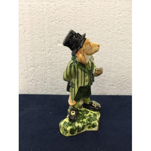 756 - AN ANITA HARRIS IRISH SETTER DOG FIGURINE LIMITED EDITION 2/10 - 13.5CM