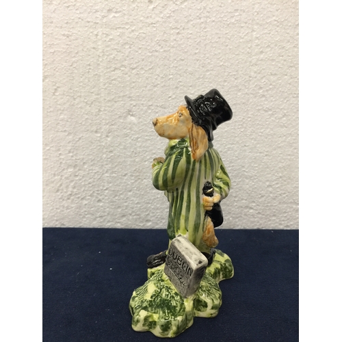 756 - AN ANITA HARRIS IRISH SETTER DOG FIGURINE LIMITED EDITION 2/10 - 13.5CM