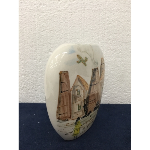 757 - AN ANITA HARRIS PURSE VASE 