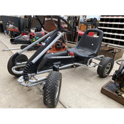 1309 - A KETTLER CHILDRENS PEDAL GO-KART