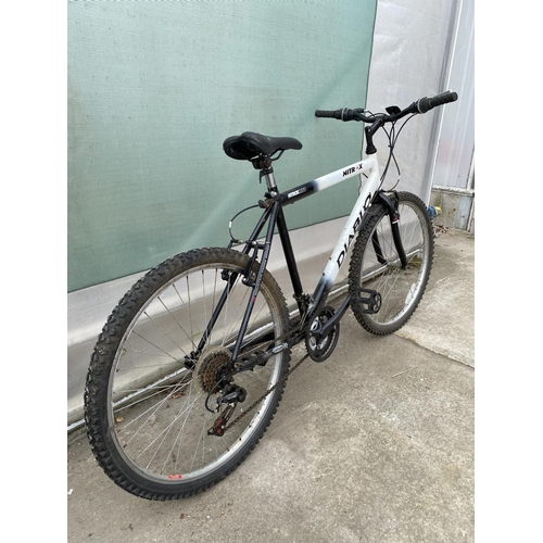 1359 - A DIABLO MOUNTAIN BIKE WITH 18 SPEED SHIMANO GEAR SYSTEM