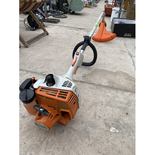 1375 - A STIHL FS45C PETROL GRASS STRIMMER BELIEVED IN WORKING ORDER BUT NO WARRANTY