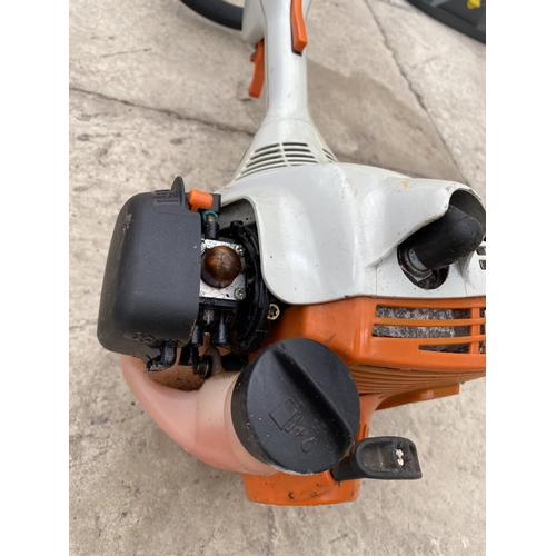 1375 - A STIHL FS45C PETROL GRASS STRIMMER BELIEVED IN WORKING ORDER BUT NO WARRANTY