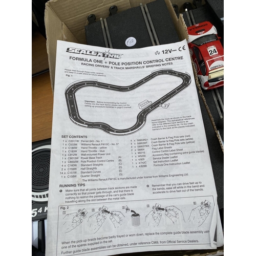 1378 - TWO BOXES OF FORMULA ONE SCALEXTRIC