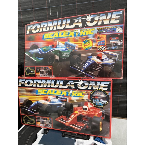 1378 - TWO BOXES OF FORMULA ONE SCALEXTRIC