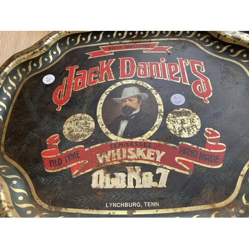 1396 - A VINTAGE 'JACK DANIELS' TRAY