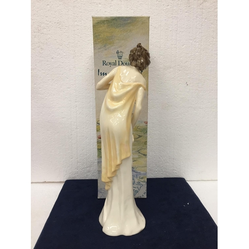 780 - A ROYAL DOULTON IMPRESSIONS FIGURINE STANDING AT 31.5CM 