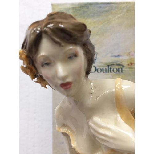 780 - A ROYAL DOULTON IMPRESSIONS FIGURINE STANDING AT 31.5CM 