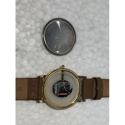 690 - A VINTAGE MICKEY MOUSE WATCH IN A BOX