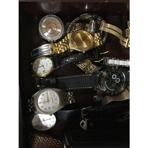 917 - A QUANTITY OF WRISTWATCHES TO INCLUDE ACCURIST, SEKONDA, CITIZEN, CASIO, ETC