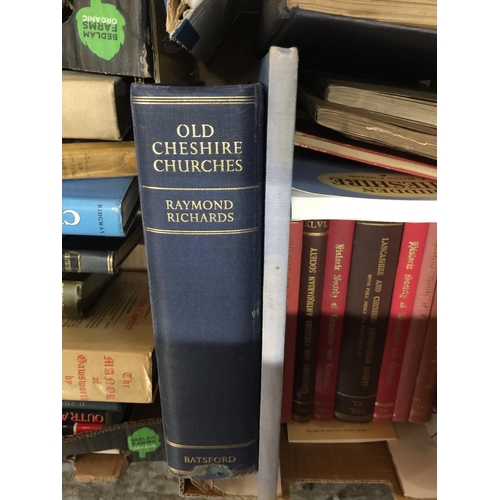 289A - AN INTERESTING COLLECTION OF OVER 60 BOOKS AND BOOKLETS CONCERNING THE COUNTY OF CHESHIRE, INCLUDING... 