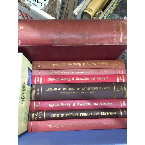 289A - AN INTERESTING COLLECTION OF OVER 60 BOOKS AND BOOKLETS CONCERNING THE COUNTY OF CHESHIRE, INCLUDING... 