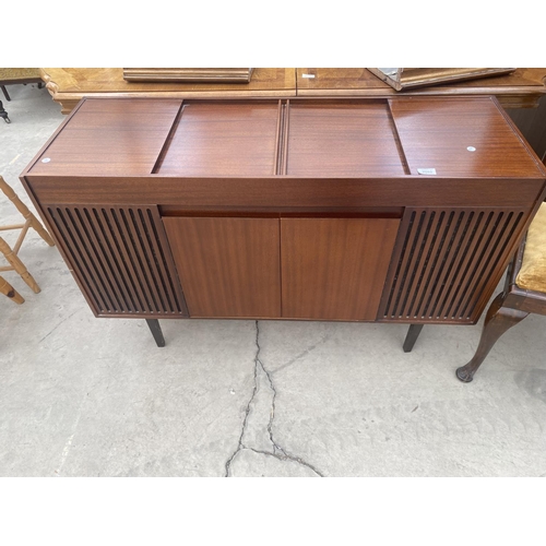 2680 - A MARCONIPHONE RADIOGRAM WITH GARRARD DECK