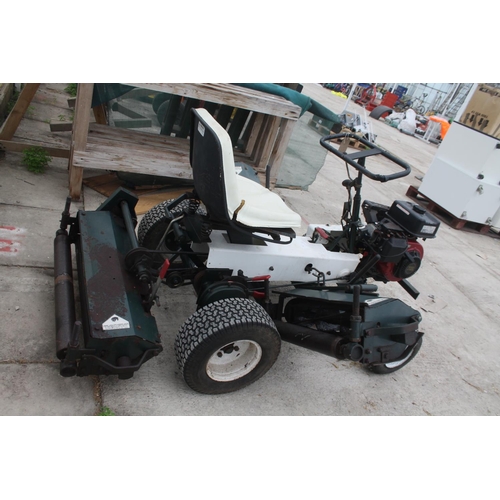 140 - ALLEN NATIONAL RIDE ON MOWER IN NEED OF A SERVICE OTHERWISE A GOOD RUNNER NO VAT