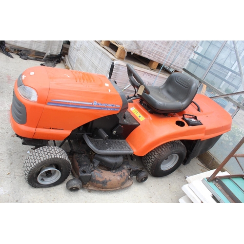 149 - HUSQVARNA CTH 210XP  LA RIDE ON MOWER NO VAT