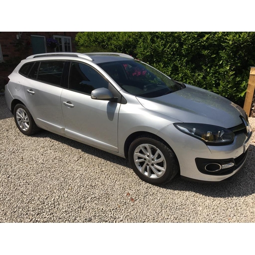 164 - RENAULT MEGANE DYNAMIQUE DCI ESTATE PF16 VKO ONE OWNER WITH SERVICE HISTORY 107000 MILES 2 KEYS SAT ... 