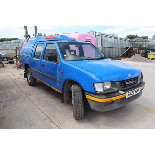 150 - A VAUXHALL BRAVA DI 4X4  PICK UP REG S825 RWP 54000 GENUINE MILES  MOT 18/4/23+ VAT