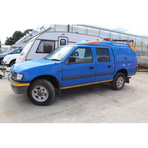 150 - A VAUXHALL BRAVA DI 4X4  PICK UP REG S825 RWP 54000 GENUINE MILES  MOT 18/4/23+ VAT