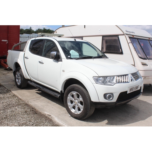 152 - MITSUBISHI L200 WARRIOR 2011 5 DOOR MANUAL 71457 MILES WN11 KMF MOT 06/02/23 NO VAT WHILST ALL DESCR... 