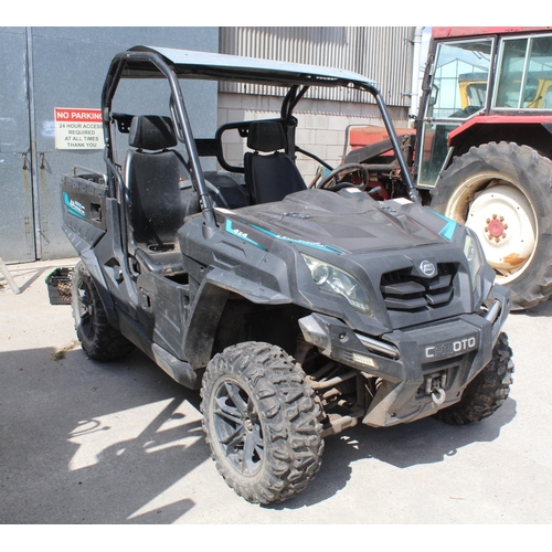 173 - CF MOTO UTV THE VENDOR STATES AN ISSUE WITH THE GEARBOX WONT GO INTO REVERSE +VAT