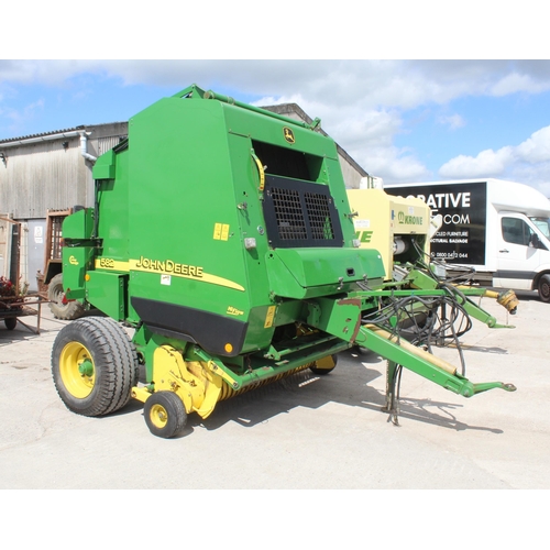 188 - JOHN DEERE 582 ROUND BALER  PTO & CONTROL BOX IN THE PAY OFFICE +  VAT