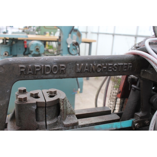 35 - RAPIDOR POWER HACKSAW  3  PHASE  NO  VAT