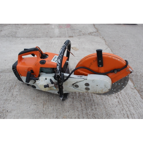 36 - STIHL TS400 CUT OFF SAW  GWO   NO  VAT