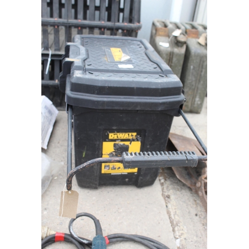 49 - DEWALT TOOL BOX  NO  VAT