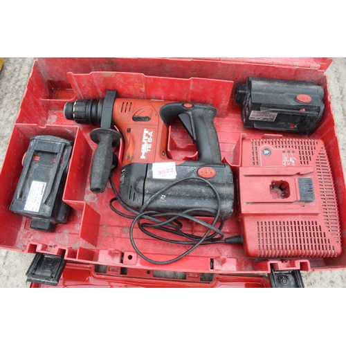 5 - HILTI TE-6-A CORDLESS HAMMER DRILL  NO VAT