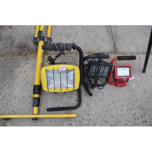 69 - 4   WORK LIGHT  FLOOD LIGHT  NO VAT