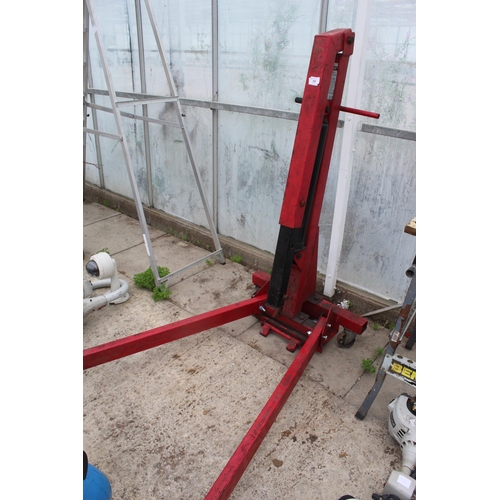 88 - SEALY 1 TON ENGINE CRANE  NO VAT