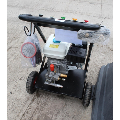 104 - NEW KILRUSH 3000PSI 61/2 HP PETROL POWER WASHER. NO OIL OR PETROL IN ENGINE - NO VAT