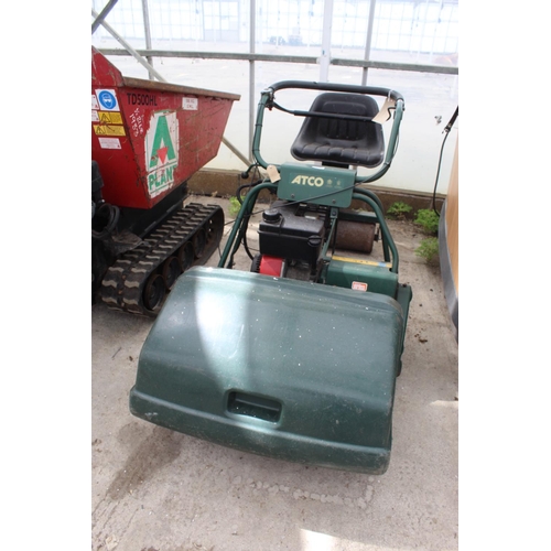 125 - ATCO ROYALE B24R SIT ON MOWER  NO  VAT