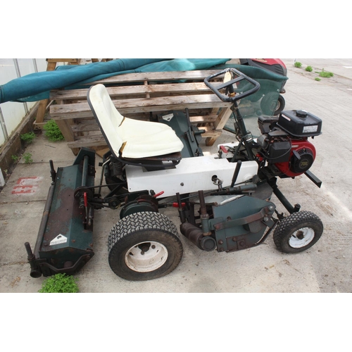 140 - ALLEN NATIONAL RIDE ON MOWER IN NEED OF A SERVICE OTHERWISE A GOOD RUNNER NO VAT