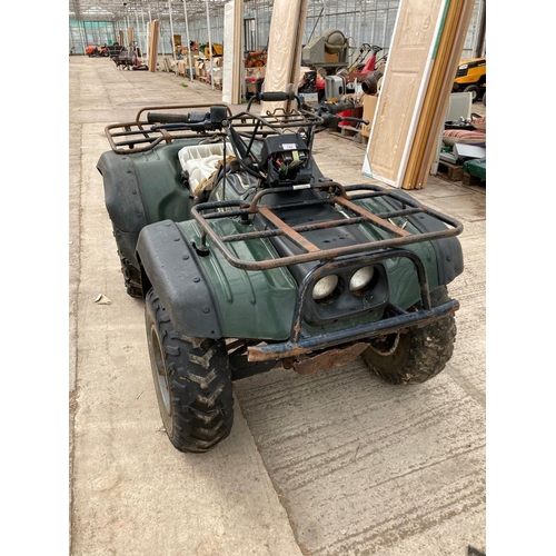 144 - SUZUKI QUAD NON RUNNER NO KEY + VAT